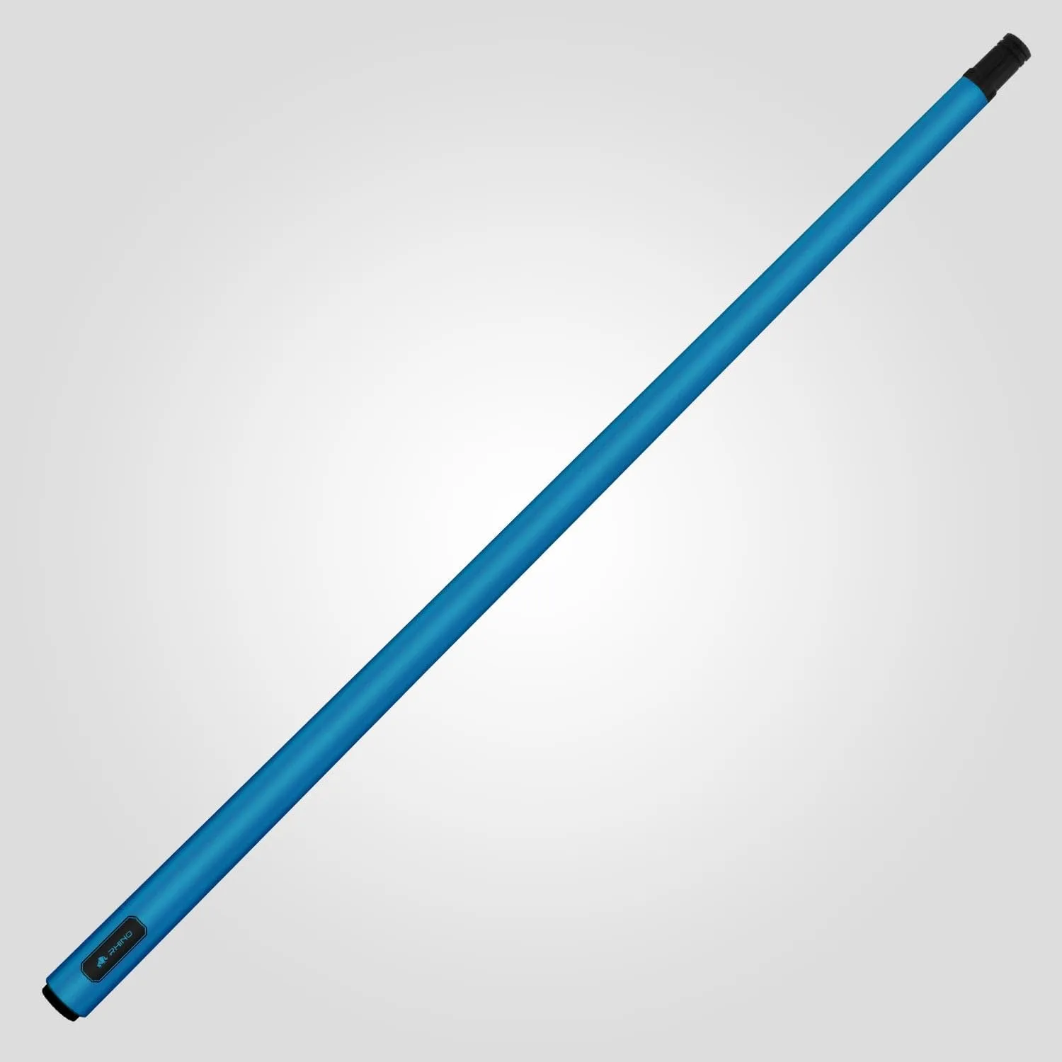 RHINO G-L Pool Cue - Black, Blue, Gray, Orange, Mint, Sliver, White - Wrapless (3/8-8 Joint) - Glass Fiber Shaft, 12.5mm Tip Diameter, Thin Conical Taper. Composite Butt