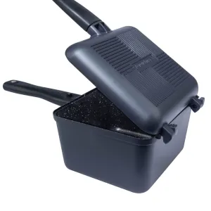 RidgeMonkey Connect Deep Pan & Griddle Granite Edition