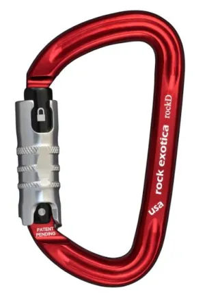 Rock Exotica rockD Up-Lock Carabiner - 30kN