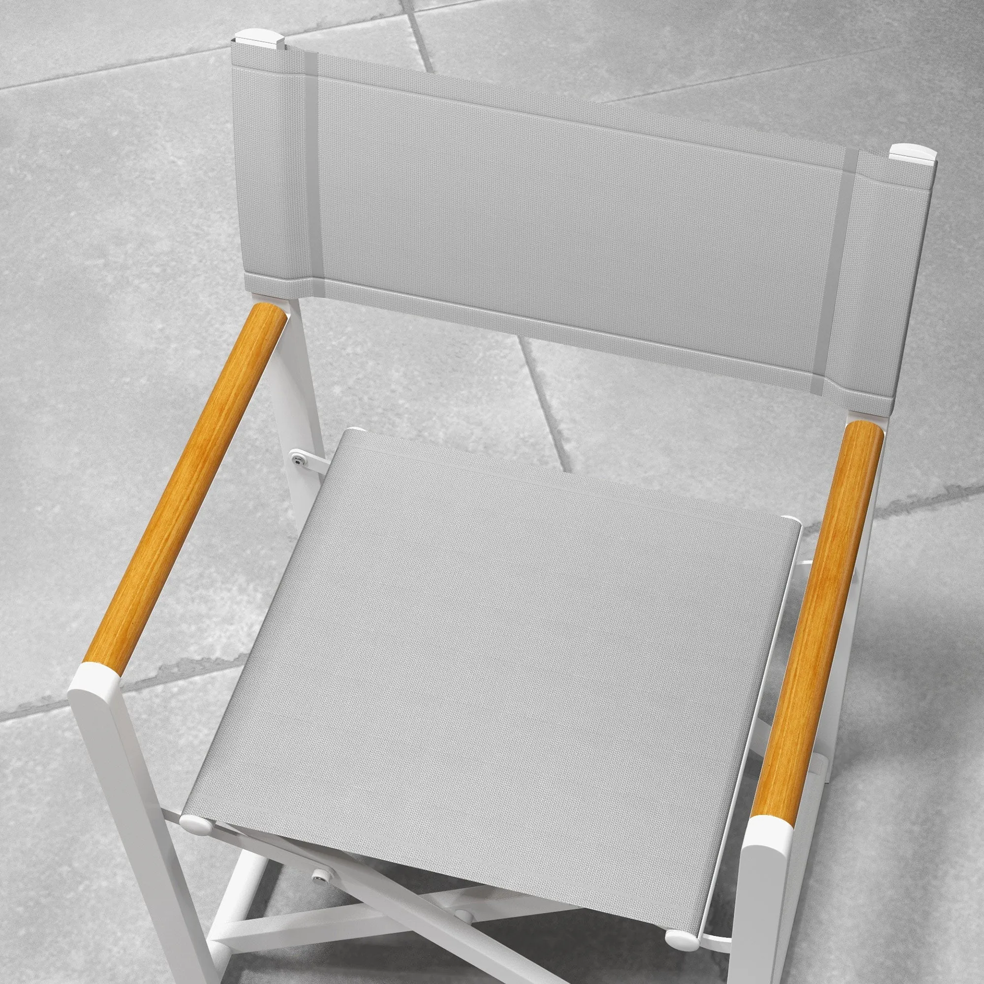 Rootz Camping Chair - Folding Chair - Beach Chair - Breathable - Lightweight Aluminum - 56L x 50B x 86H cm