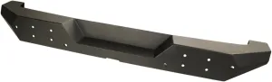 Rugged Ridge Spartan Bumper, Rear for Jeep Wrangler JL | Full-Width, Steel, Black | 11548.51 | Fits 2018-2025 Jeep Wrangler JL