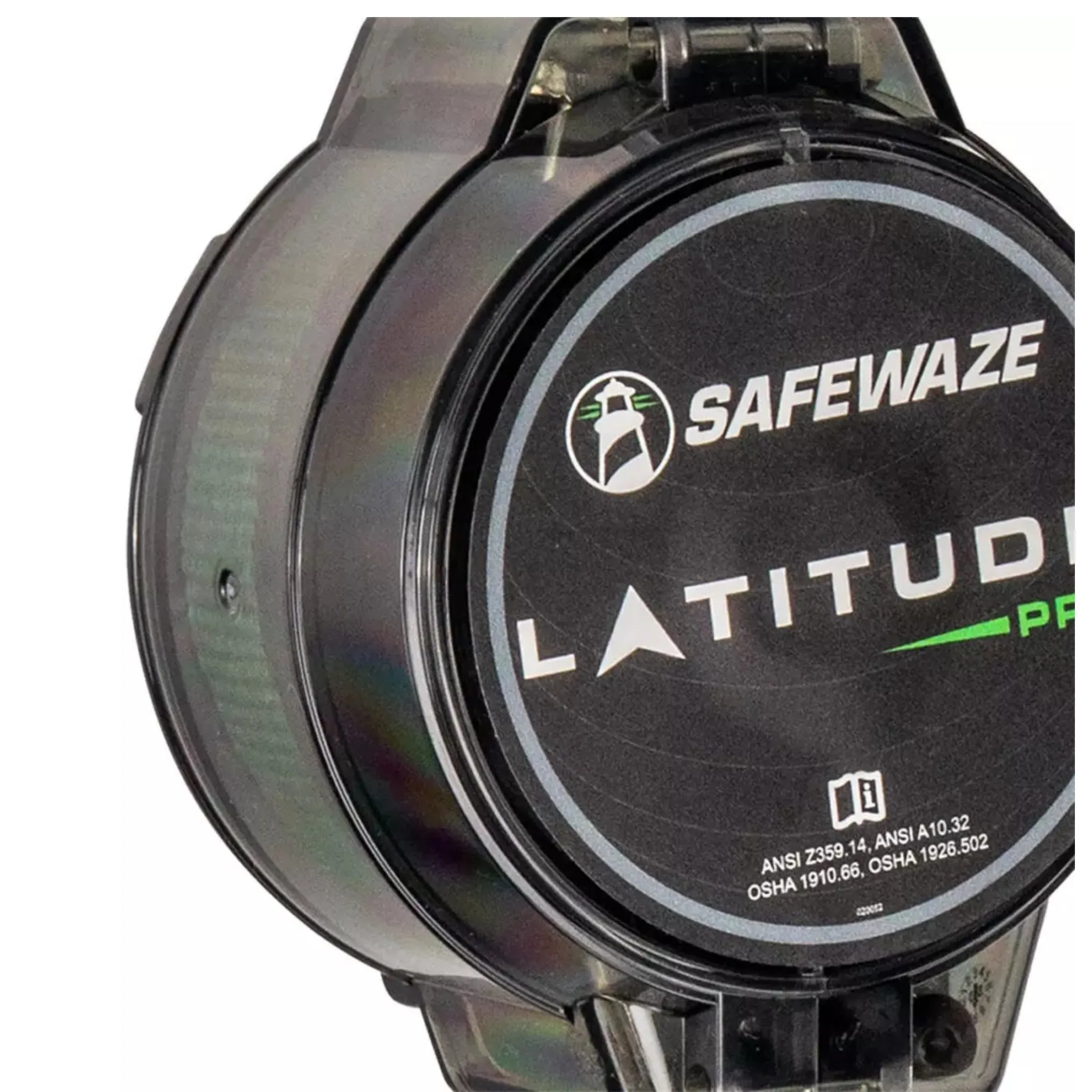 Safewaze 018-5009 Latitude Pro 7' Single Web SRL-P, Triple Lock Carabiner, 1 Each