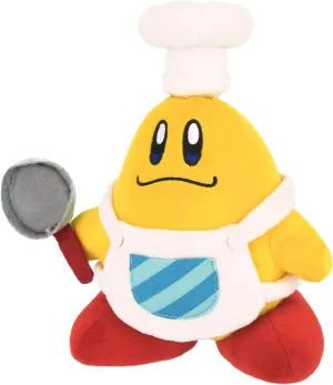 Sanei Kirby Adventure Series All Star Collection 7.5" Chef Kawasaki Plush