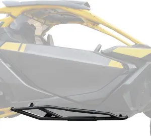 SAUTVS Nerf Bars Rock Sliders for Can-Am Maverick R, Combined Side Bumper Protector Guard Side Steps Nerf Bars Tree Kickers for Can Am Maverick R X RS 2024  Accessories-2 Seaters, Replace #715007170