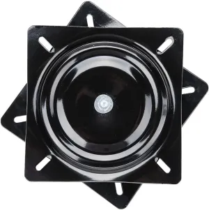 SeaLux Universal Heavy Duty 360 degree Seat Swivel Base 6" x 6" Mount Plate for Bar Stool, Chair, boat or van pilot seat