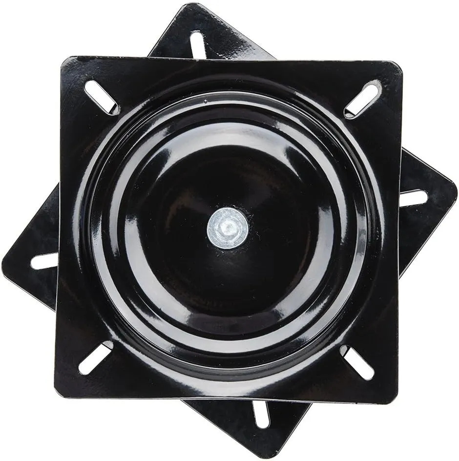 SeaLux Universal Heavy Duty 360 degree Seat Swivel Base 6" x 6" Mount Plate for Bar Stool, Chair, boat or van pilot seat