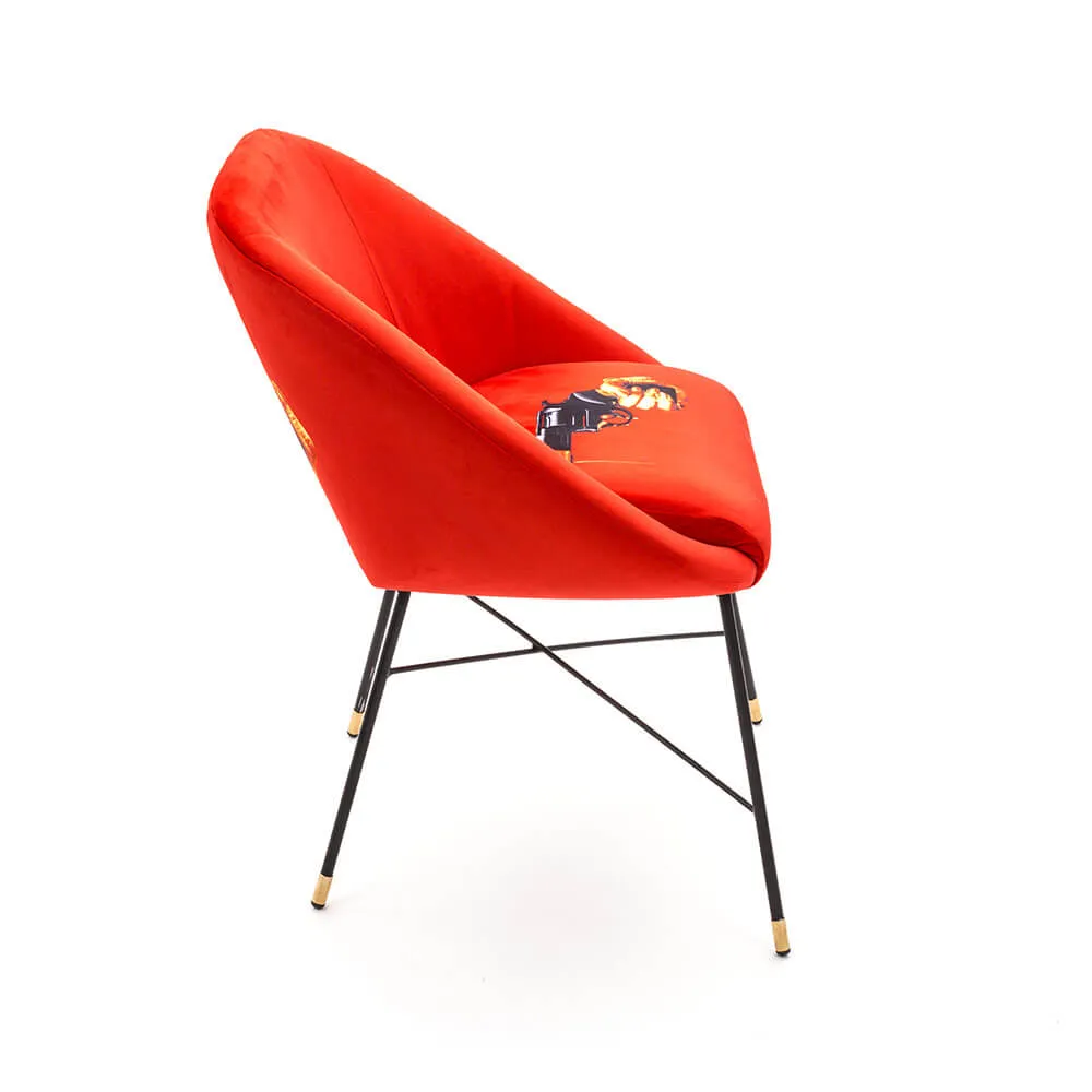 Seletti Toiletpaper Padded Chair Revolver
