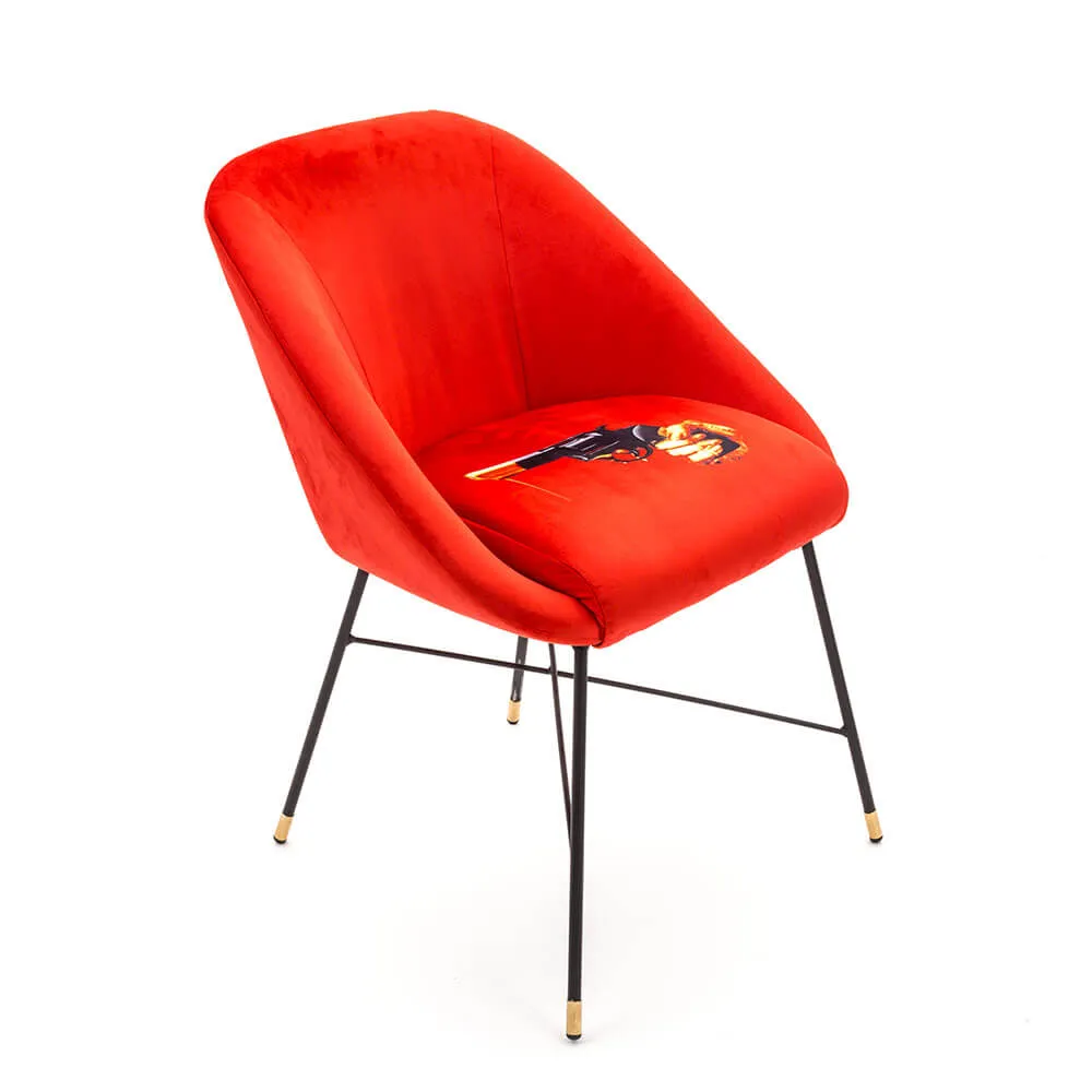 Seletti Toiletpaper Padded Chair Revolver