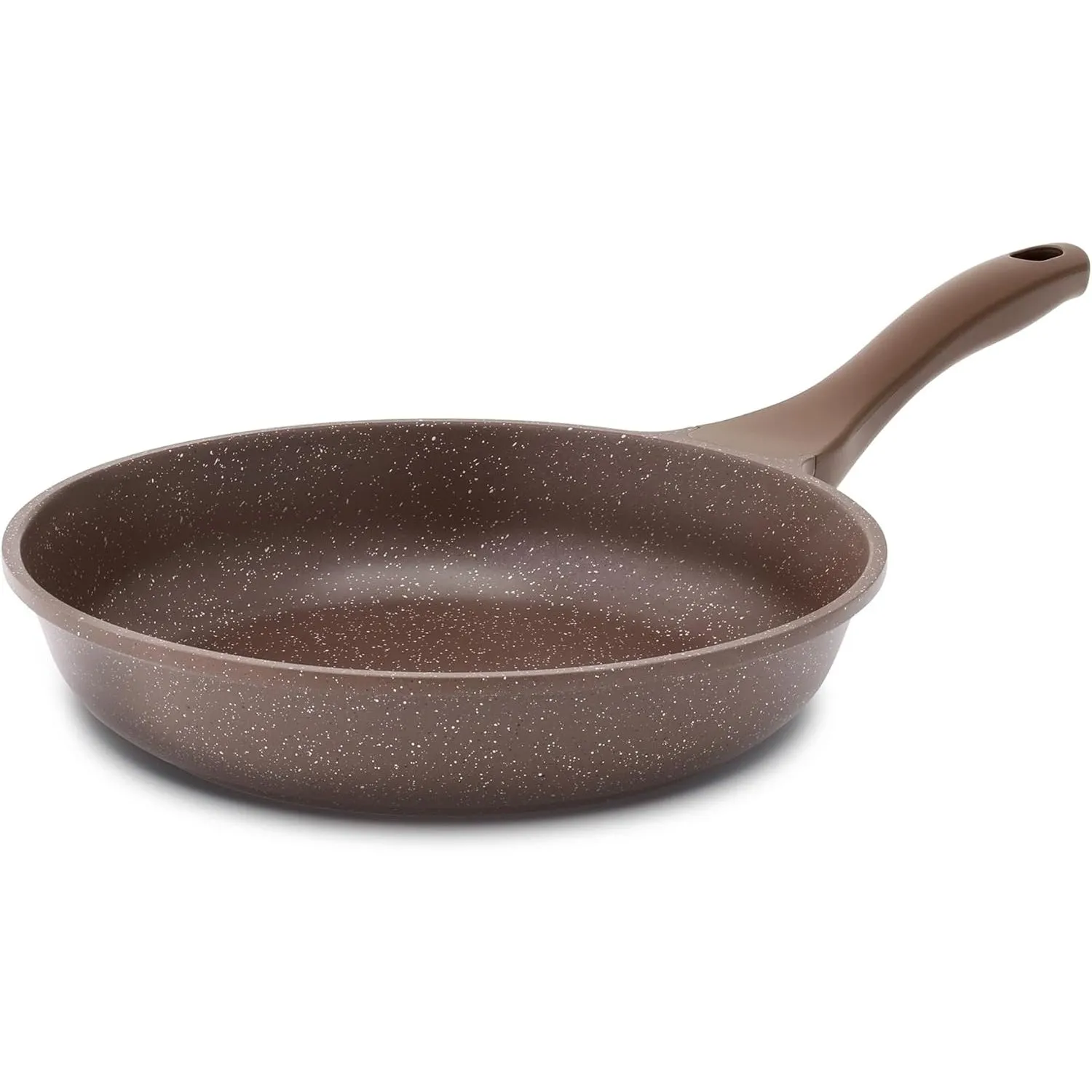 SENSARTE Nonstick Frying Pan Skillet, Swiss Granite Coating Omelette Pan, Healthy Stone Cookware Chef's Pan, PFOA Free (8/9.5/10/11/12.5 Inch) (9.5 Inch)