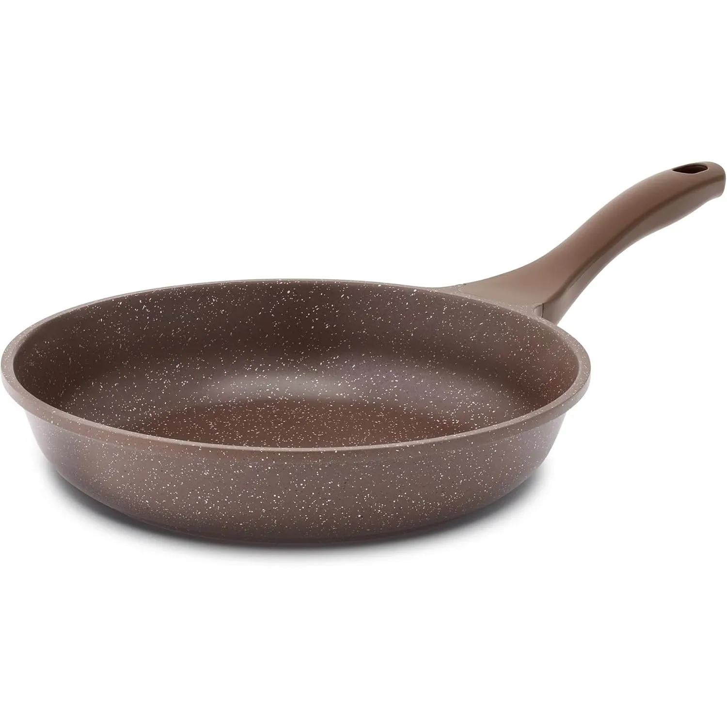 SENSARTE Nonstick Frying Pan Skillet, Swiss Granite Coating Omelette Pan, Healthy Stone Cookware Chef's Pan, PFOA Free (8/9.5/10/11/12.5 Inch) (9.5 Inch)
