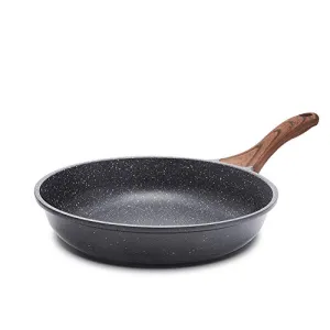 SENSARTE Nonstick Frying Pan Skillet, Swiss Granite Coating Omelette Pan, Healthy Stone Cookware Chef's Pan, PFOA Free (8/9….