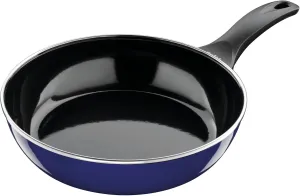 Silit Blaue Uncoated Emma with Flame Protection Silargan Functional Ceramic Frying Pan, 42 x 26 x 6 cm, Blue