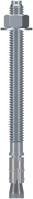 Simpson Strong-Tie STB2-375004SS Strong-Bolt 2 — 3/8-in. x 5-in. Type 304 Stainless-Steel Wedge Anchor (50-Qty)