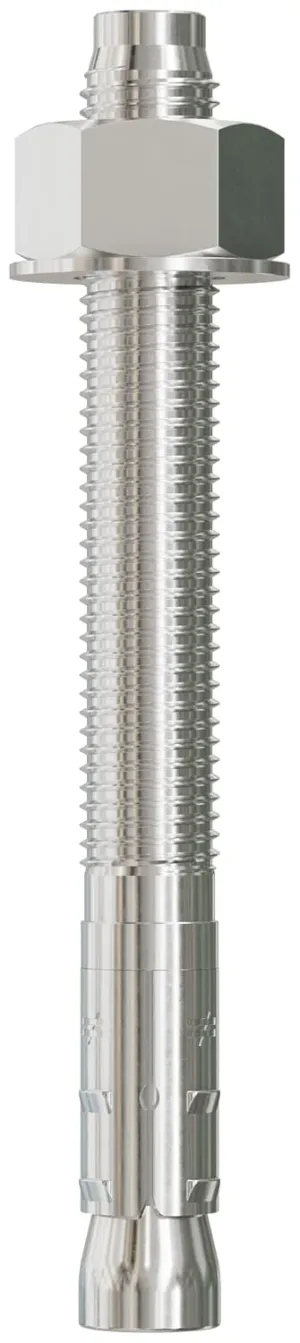 Simpson Strong-Tie STB2-757004SS Strong-Bolt 2 — 3/4-in. x 7-in. Type 304 Stainless-Steel Wedge Anchor (10-Qty)