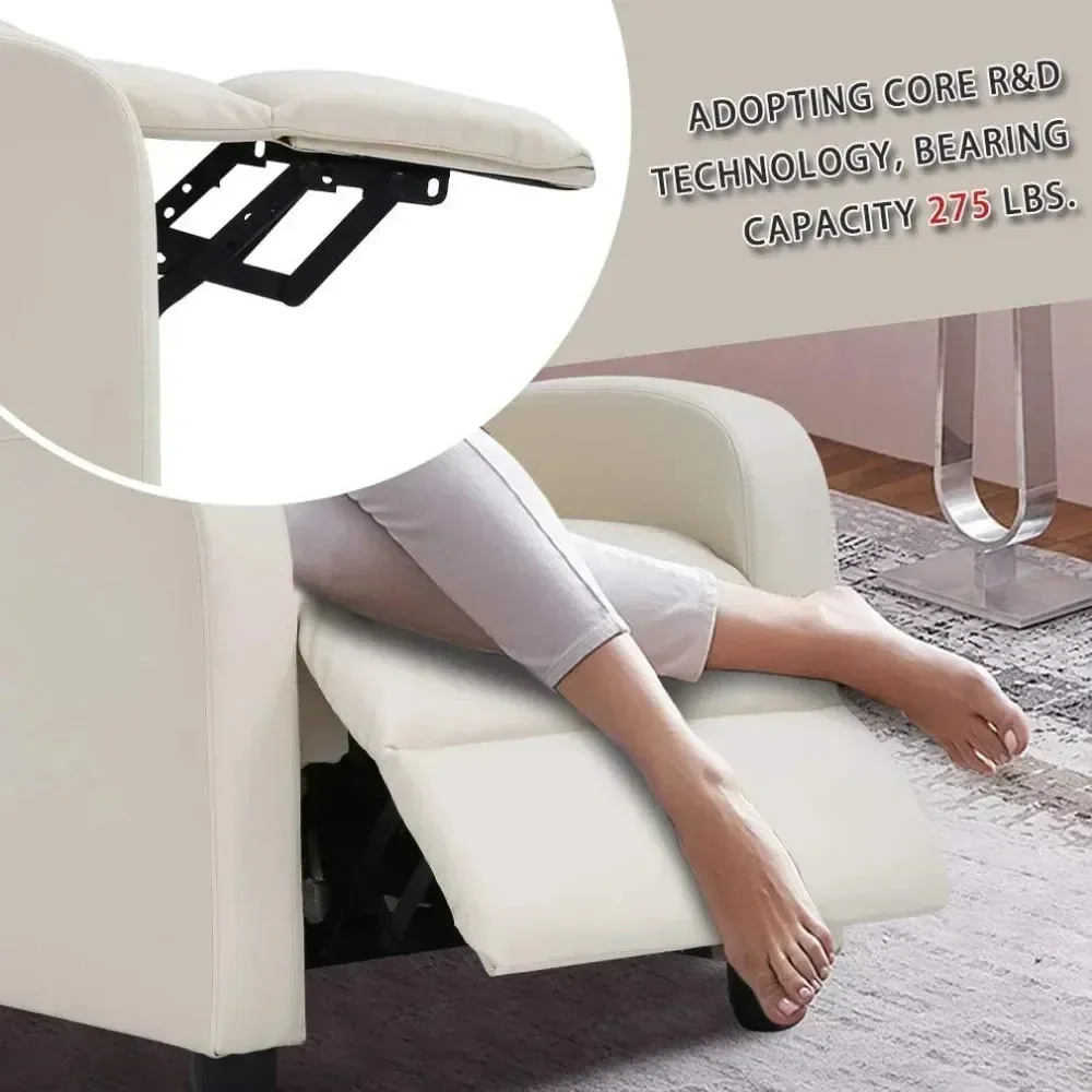 Single Reclining Padded Seat Backrest --Many Color Options