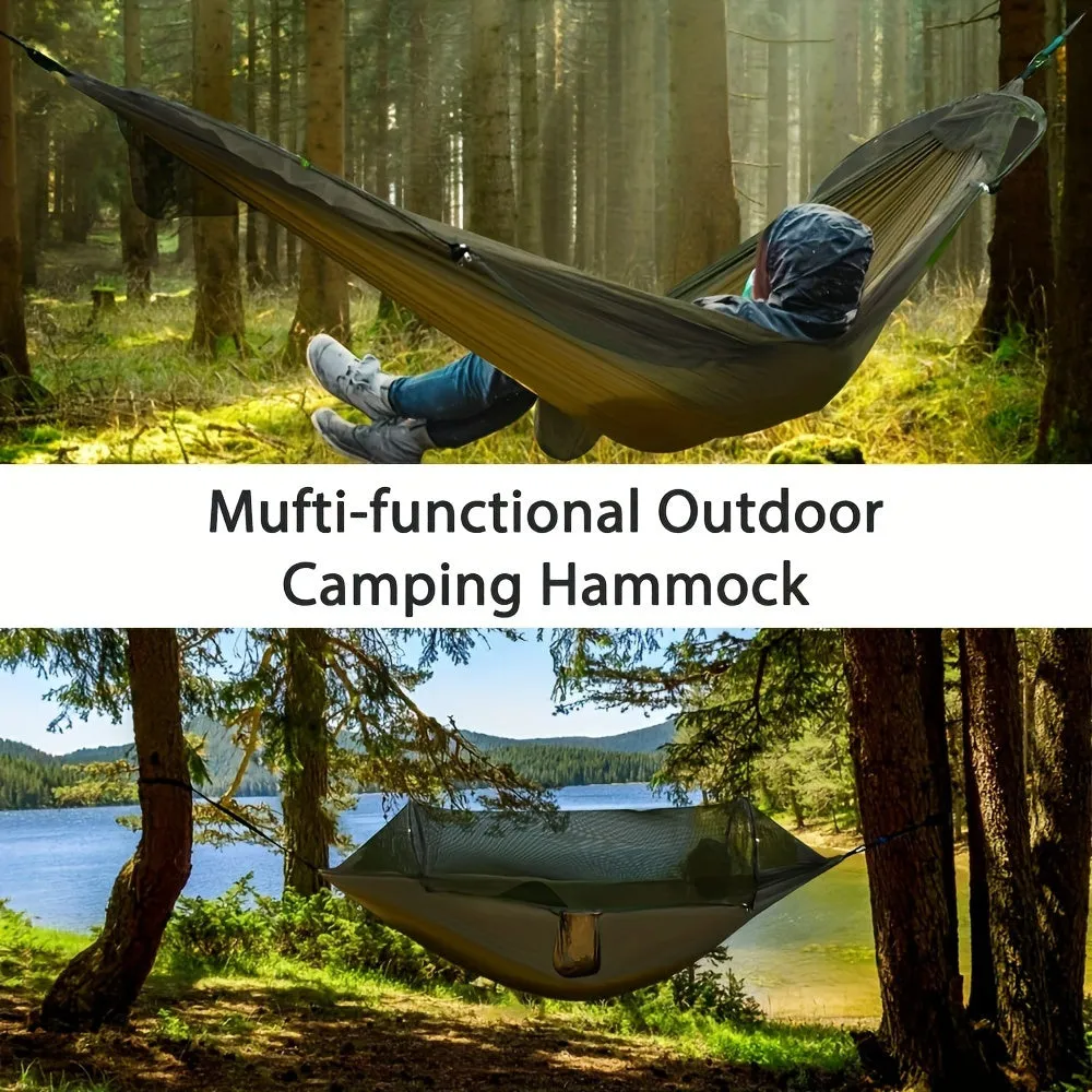 Sleeping Mosquito Outdoor Comfortable – Insect-Proof Double Hammock with Chic High-capacity and Net Camping