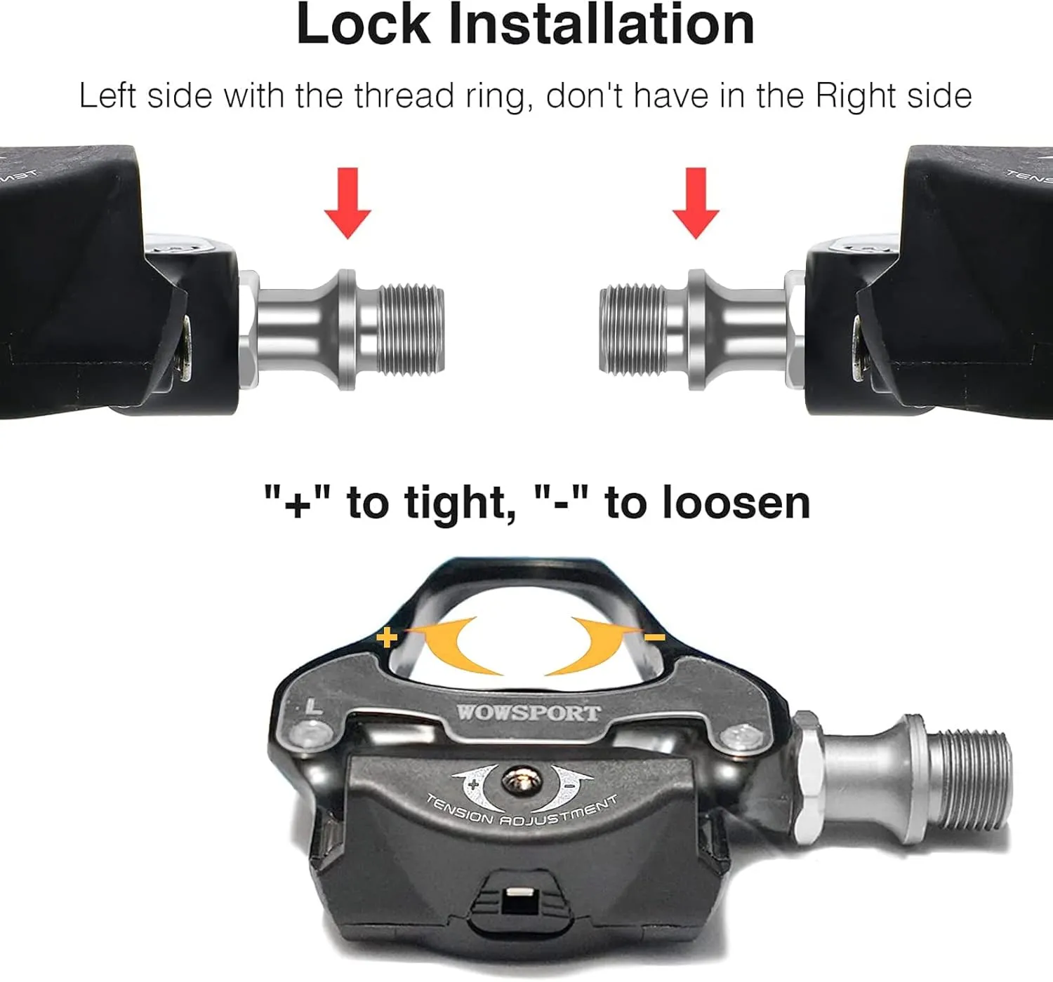 SPD-SL Road Bike Pedals - Lightweight Clipless Pedals with 3-Bolt Cleats, Sealed Bearings & Nylon Composite | Shimano SPD SL Compatible