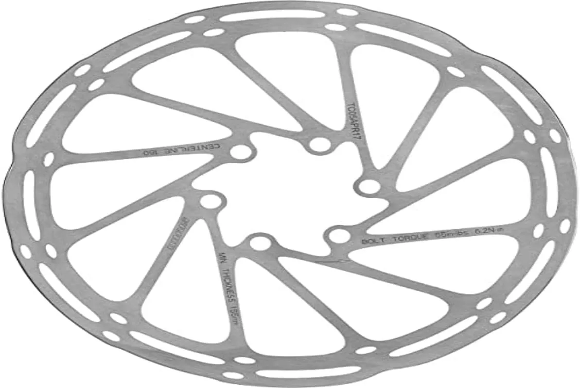 SRAM CenterLine Disc Brake Rotor - 220mm, 6-Bolt, Silver
