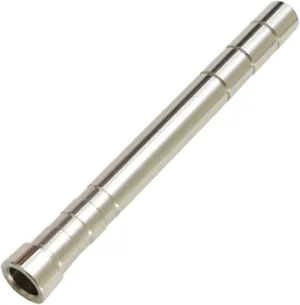 Stainless-Steel Arrow Inserts Suitable for ID .204" .244" Carbon Arrows, Suitable for 5/16" Field Points, Cuttable from 35-200 Grain (A Dozen)
