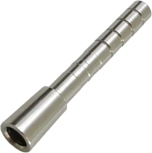 Stainless-Steel Arrow Inserts Suitable for ID .204" .244" Carbon Arrows, Suitable for 5/16" Field Points, Cuttable from 35-200 Grain (A Dozen)