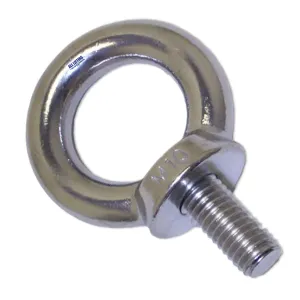 Stainless Steel Collared Eye Bolt