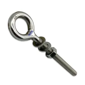 Stainless Steel Eye Bolt Long Thread