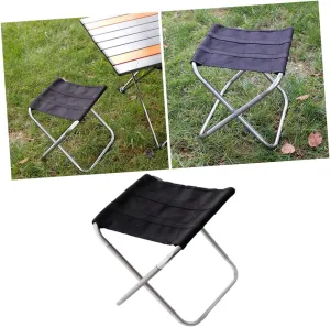 Strong Aluminum Alloy Oxford Fabric Chair Easy-Clean Breathable for Camping Fishing Hunting Picnics