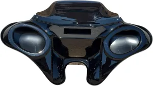 Stryker Batwing Fairing Glossy Detachable Fairing 6X9 W/ Tinted Windshield Stanless steel Brackets