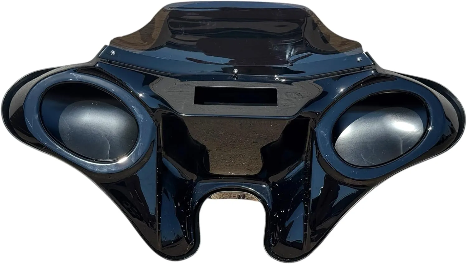 Stryker Batwing Fairing Glossy Detachable Fairing 6X9 W/ Tinted Windshield Stanless steel Brackets