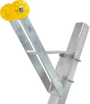 Sturdy Built Boat Trailer Winch Seat with Roller for 2 inch and 3 inch Winch Posts