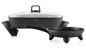 Sunbeam Diamond Force Brekky Banquet Frypan Skillet Set PUM4000DF
