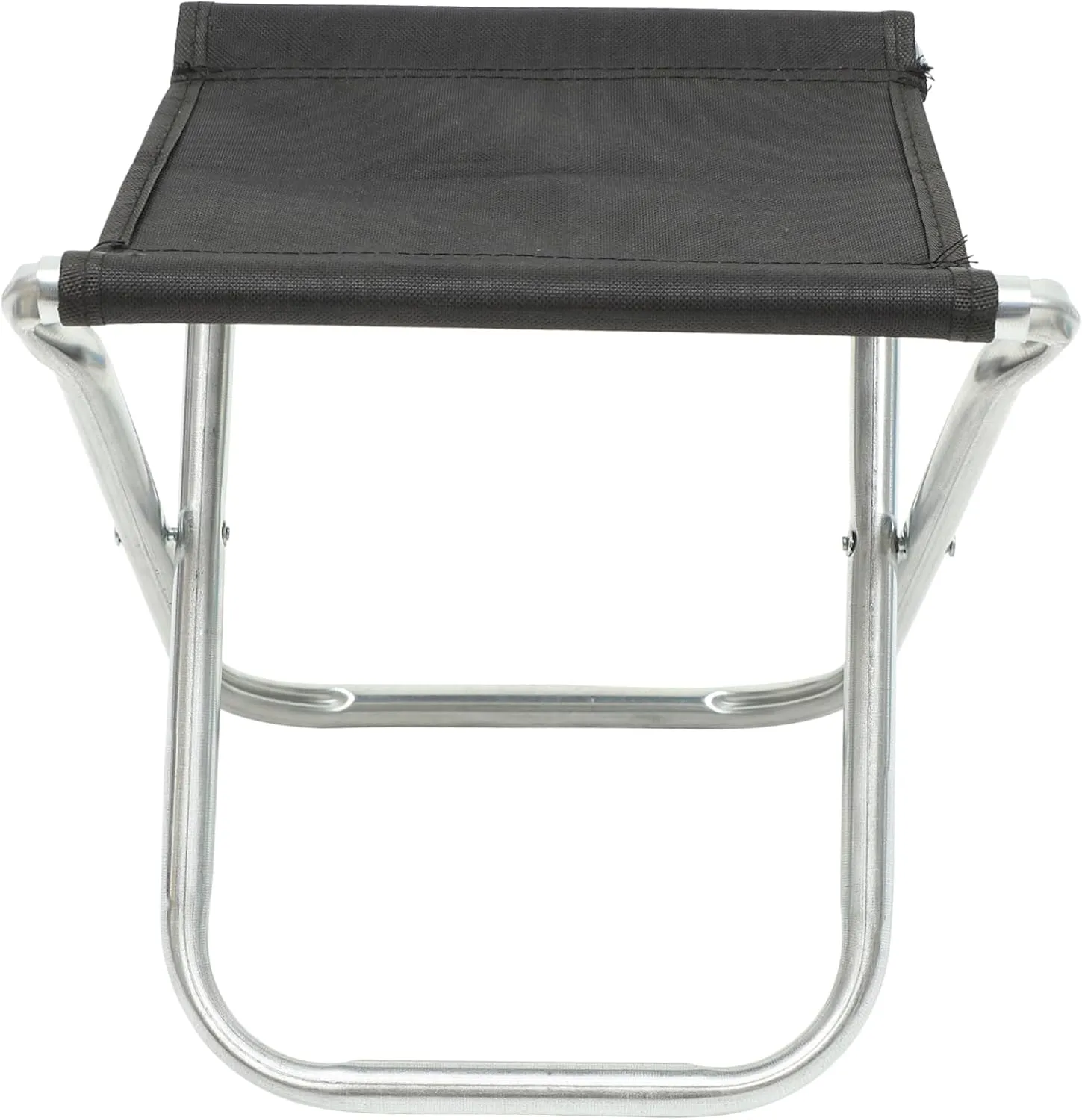 SUPVOX Retractable Folding Stool for Camping Portable Aluminum Chair 100kg Max Capacity Comfortable for Outdoor Terrace Garden
