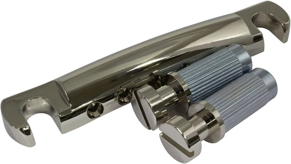Tailpiece - Gotoh, GE101Z, Height Adjustable, Color: Nickel