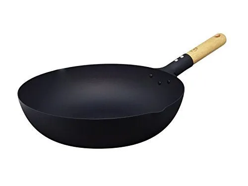 Takumi Japanese Frypot 30cm IH-compatible Magma Plate TAKUMIJAPAN Iron MGIT30P