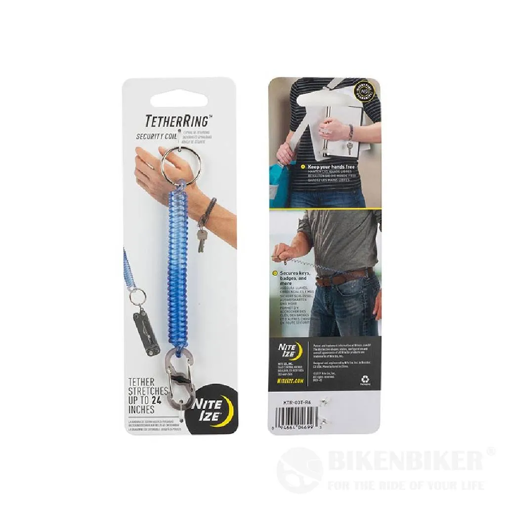 Tether Ring Security Coil