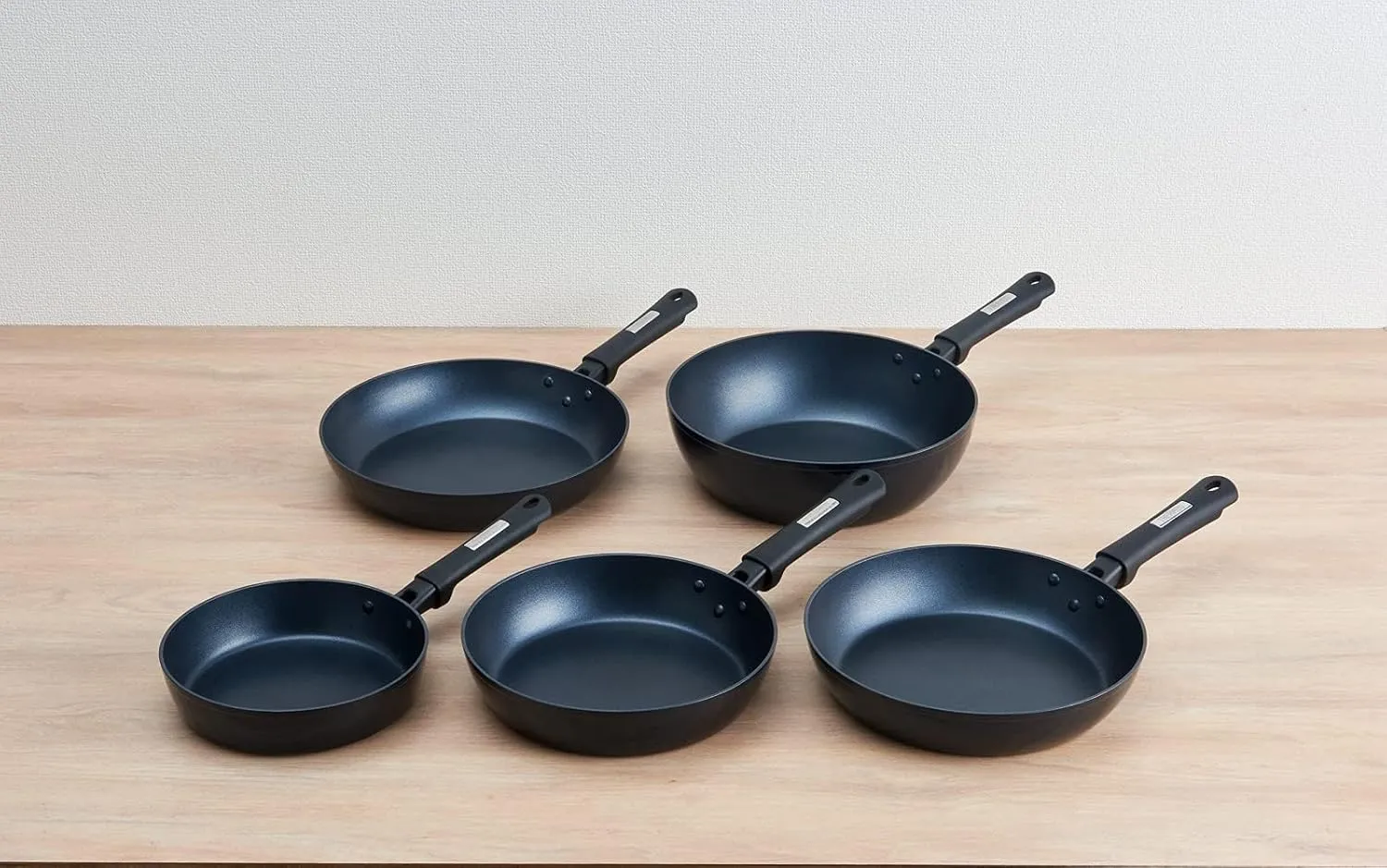 Thermos KFC-026 MDB Plasma Super Hard Coat Frying Pan, 10.2 inches (26 cm), Induction Compatible, Midnight Blue
