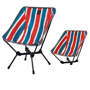 Thous Winds High and Low Moon Chair - Red , White & Blue