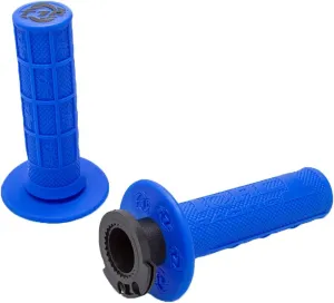 TORC1 Racing Defy Lock On MX Grips Blue for Husqvarna FC 450 Rockstar Edition 2018