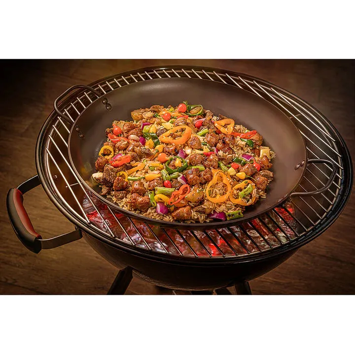 Tramontina Churrasco Black Round Griddle Pan 40cms