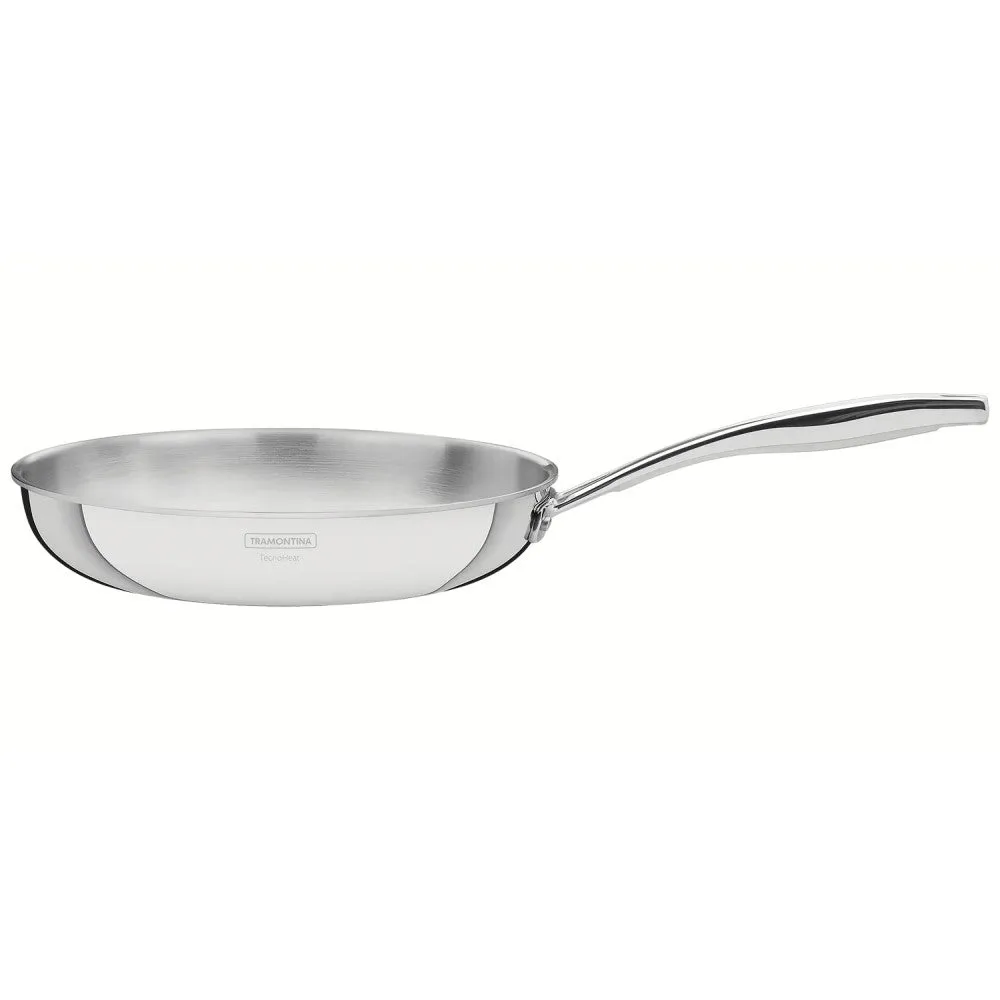 Tramontina Grano 3.4 Shallow Stainless Steel Frying Pan -  30cms