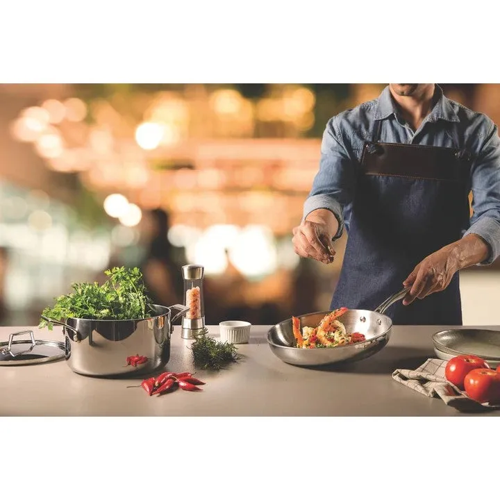 Tramontina Grano 3.4 Shallow Stainless Steel Frying Pan -  30cms