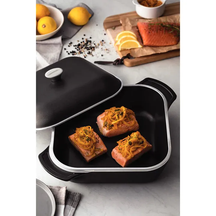 Tramontina Lyon Black Square Pot 5.5 Litres