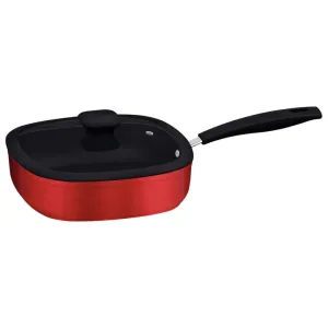 Tramontina Red Deep-Frying Pan 2.8 Litres
