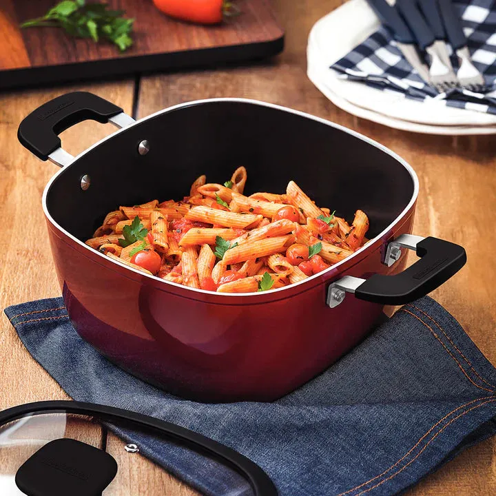 Tramontina Refinatta Red Casserole 4.8 Litres
