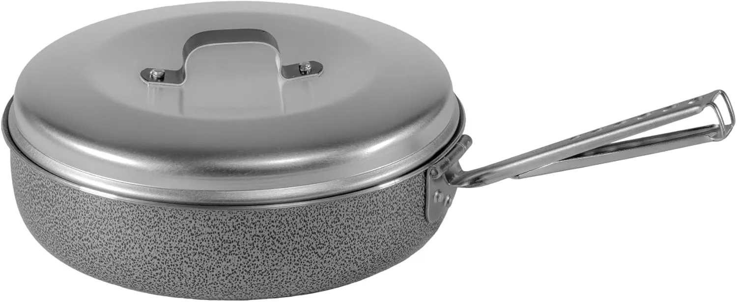 TRANGIA Non Stick Frypan with Lid and Handle (7.8-Inch)