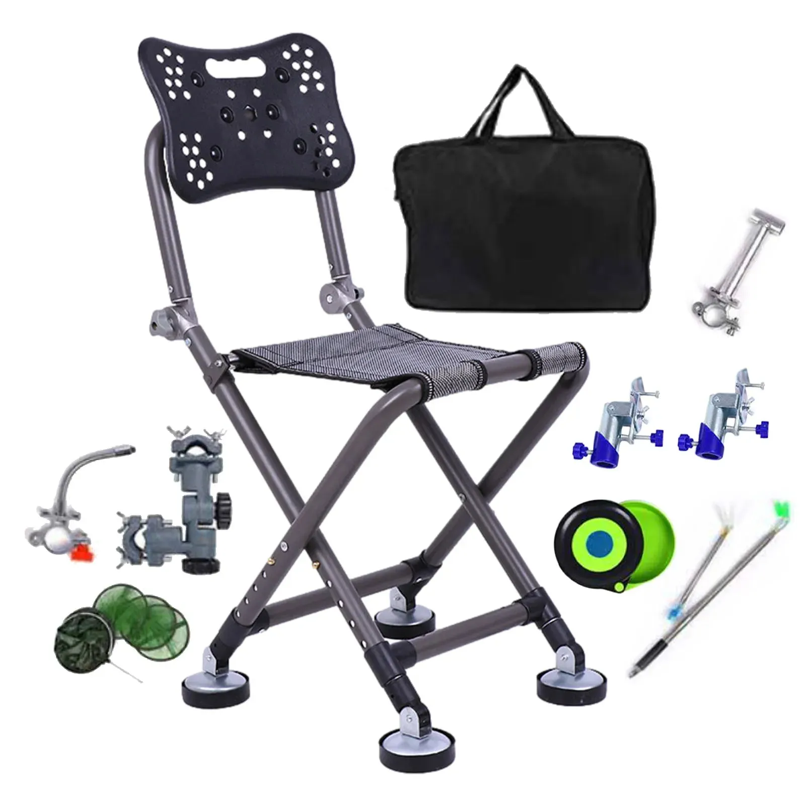 Travel Ultralight Folding Chair Superhard High Load Outdoor Camping Chair Portable Beach Hiking Picnic Seat Fishing Tool
