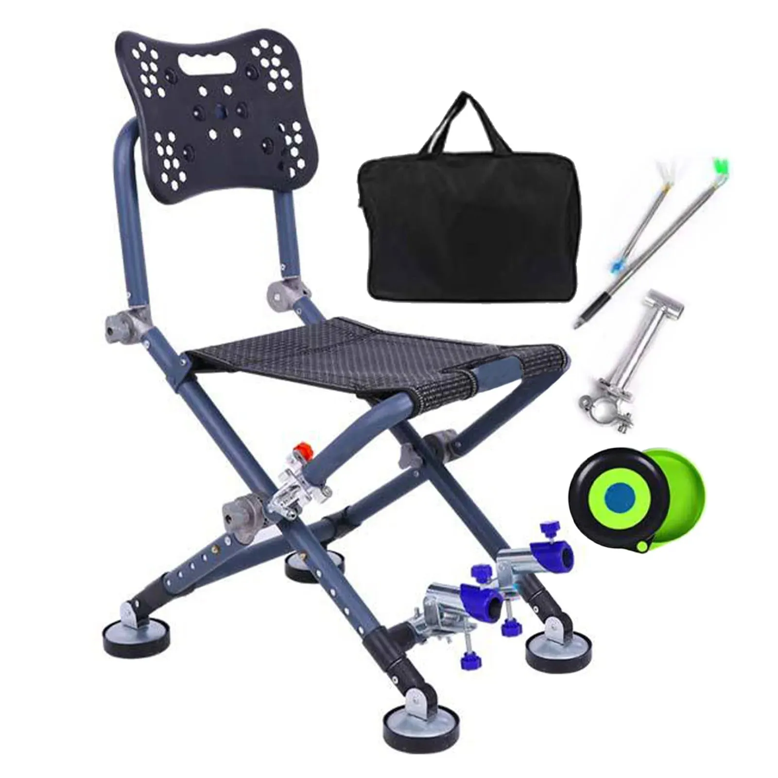 Travel Ultralight Folding Chair Superhard High Load Outdoor Camping Chair Portable Beach Hiking Picnic Seat Fishing Tool