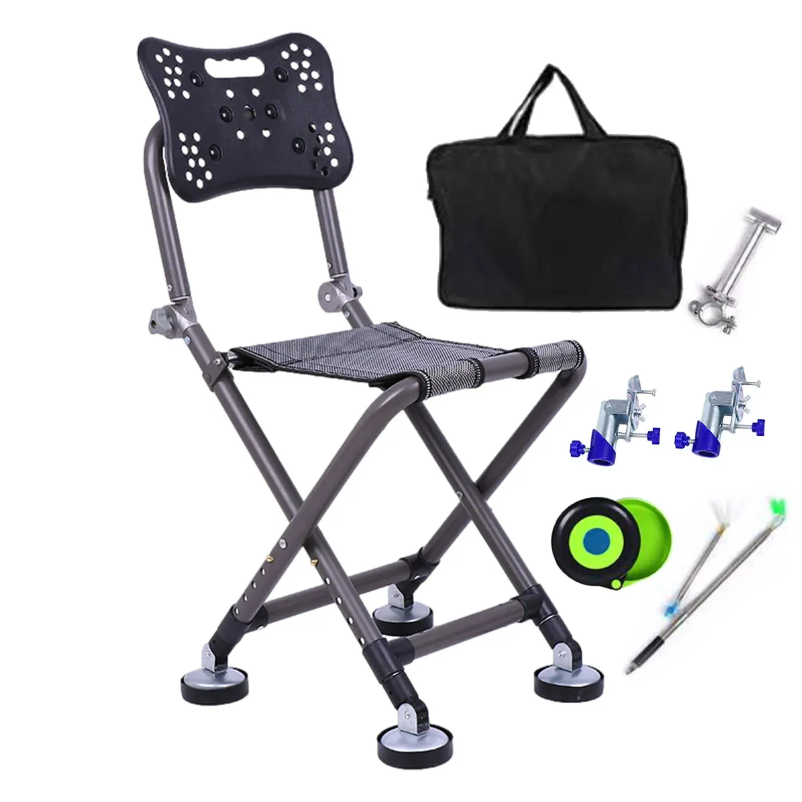 Travel Ultralight Folding Chair Superhard High Load Outdoor Camping Chair Portable Beach Hiking Picnic Seat Fishing Tool