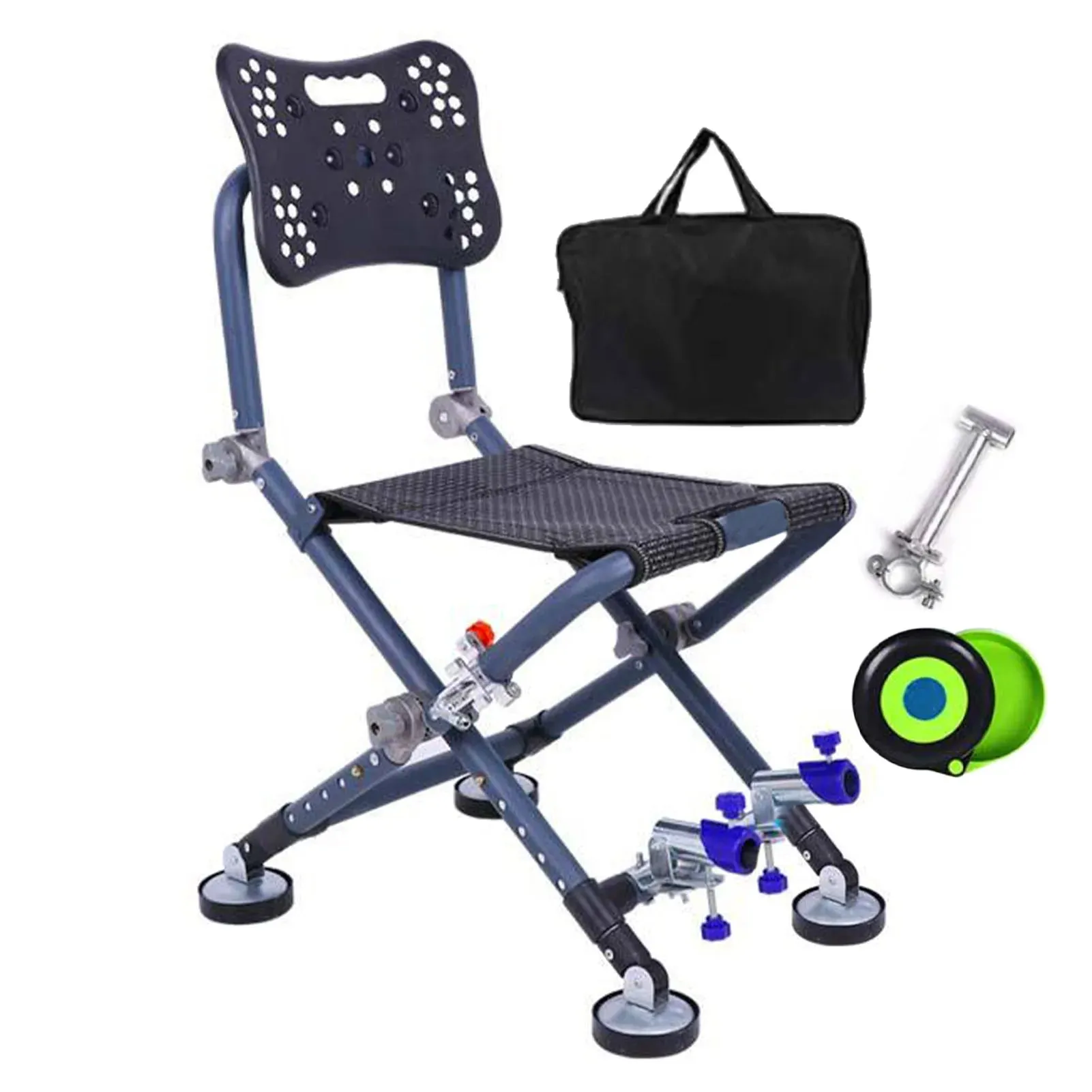 Travel Ultralight Folding Chair Superhard High Load Outdoor Camping Chair Portable Beach Hiking Picnic Seat Fishing Tool