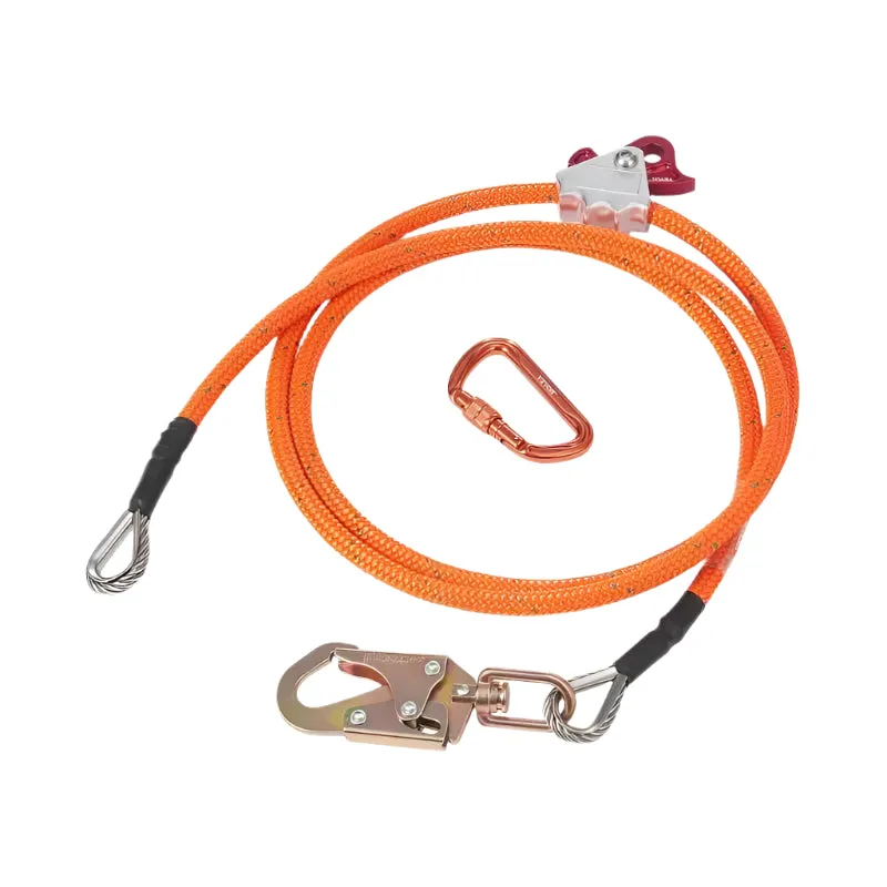 Tree Climbing Steel Core Flipline For Fall Protection